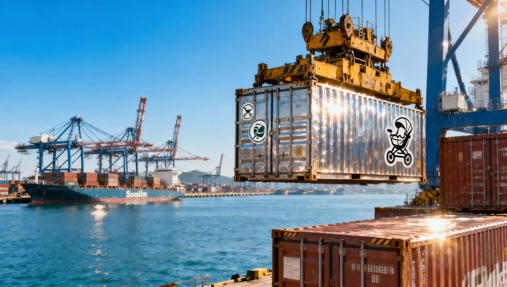 Shenzhen Port Sees 27% Surge in Baby Product Exports in April