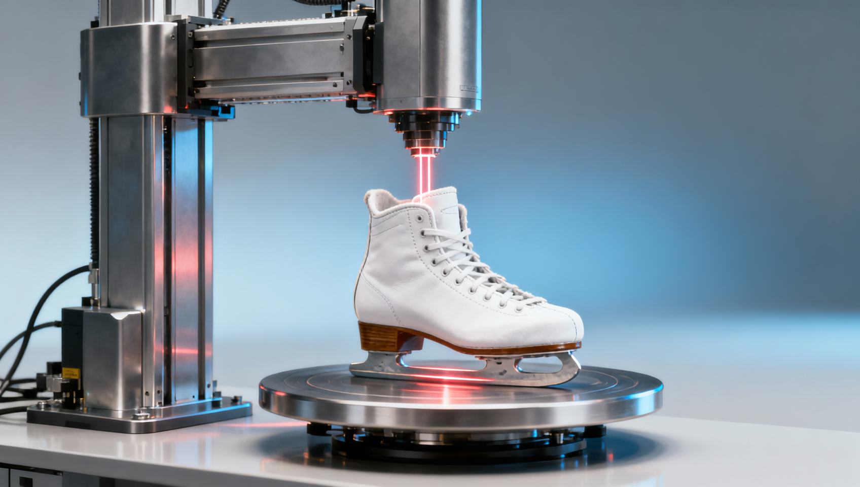 Custom ice skates built without foot-scan integration tend to cause long-term alignment issues