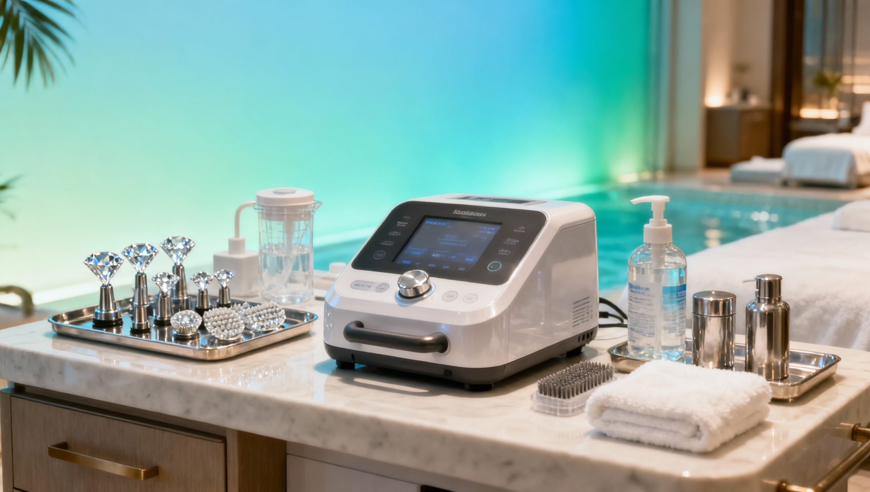 Commercial microdermabrasion machine: what affects treatment consistency?