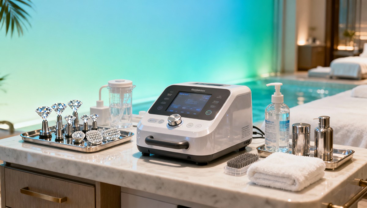 Commercial microdermabrasion machine: what affects treatment consistency?