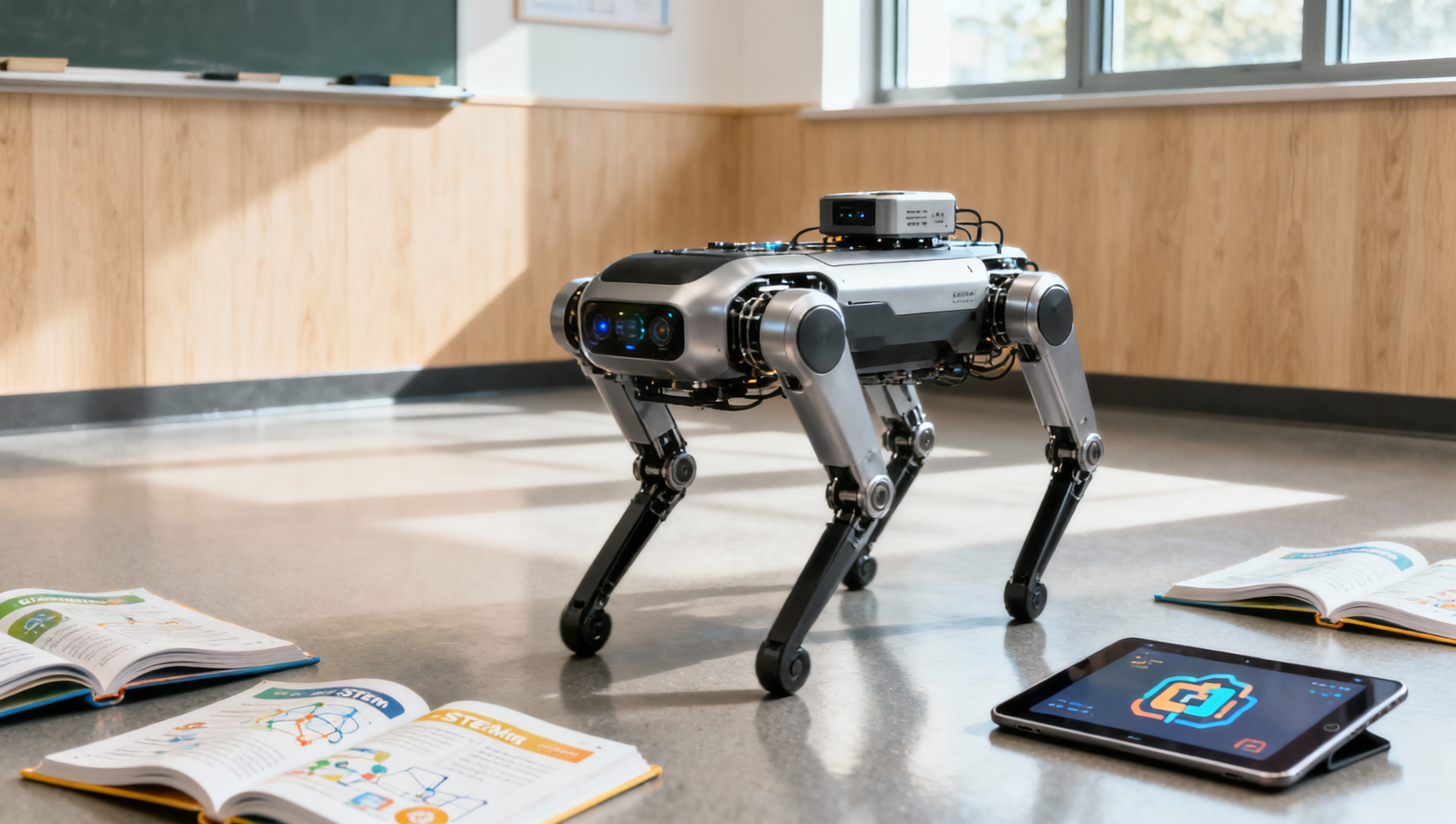 Gaode Unveils First Quadruped Robot, Accelerating China's Embodied AI Hardware Export