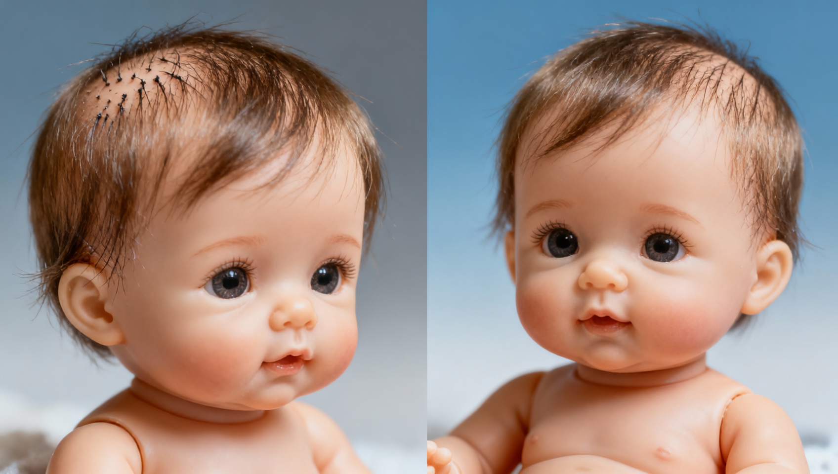 Reborn baby dolls wholesale: How hand-rooted hair density drops after repeated washing — and why it matters for retailers