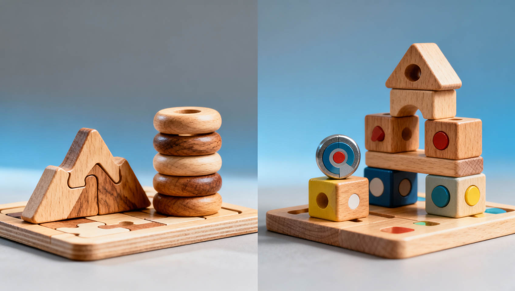 Wooden educational toys OEM: Why beech wood warps more than rubberwood — even with identical moisture content