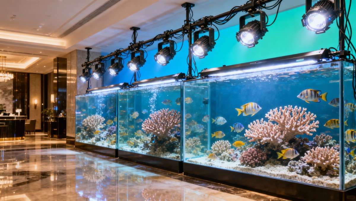 What Makes Aquarium LED Lighting OEM Reliable for Large Tank Projects?
