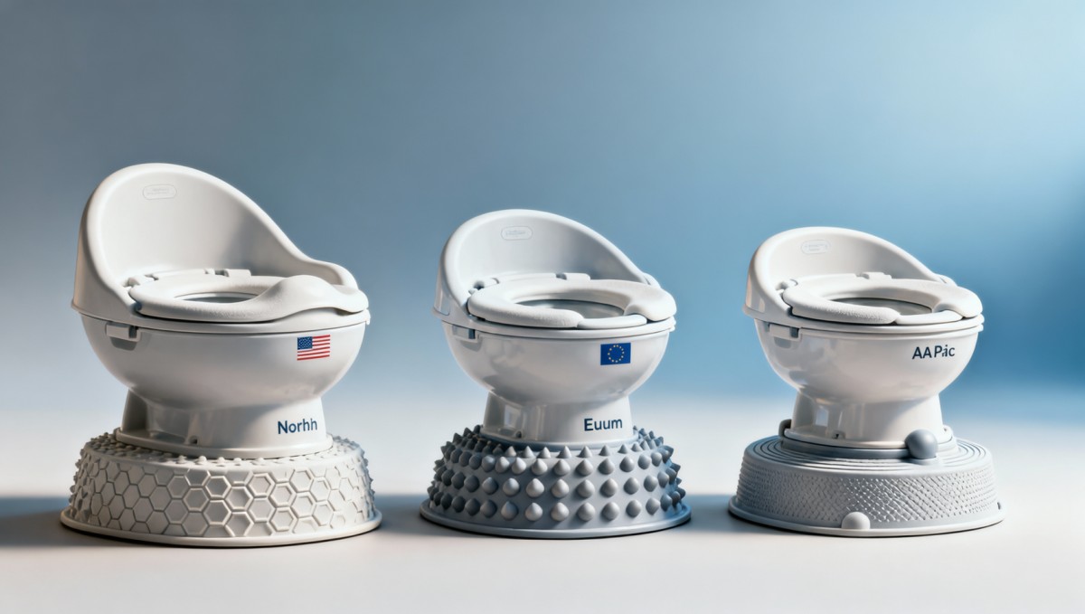 Potty training seat OEM: why non-slip base patterns differ by region