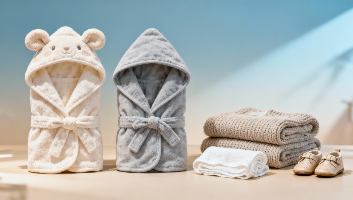 Wholesale baby hooded towels with ears or simple styles sell better?