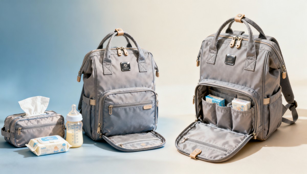 Maternity backpack OEM: which closures work best one handed?