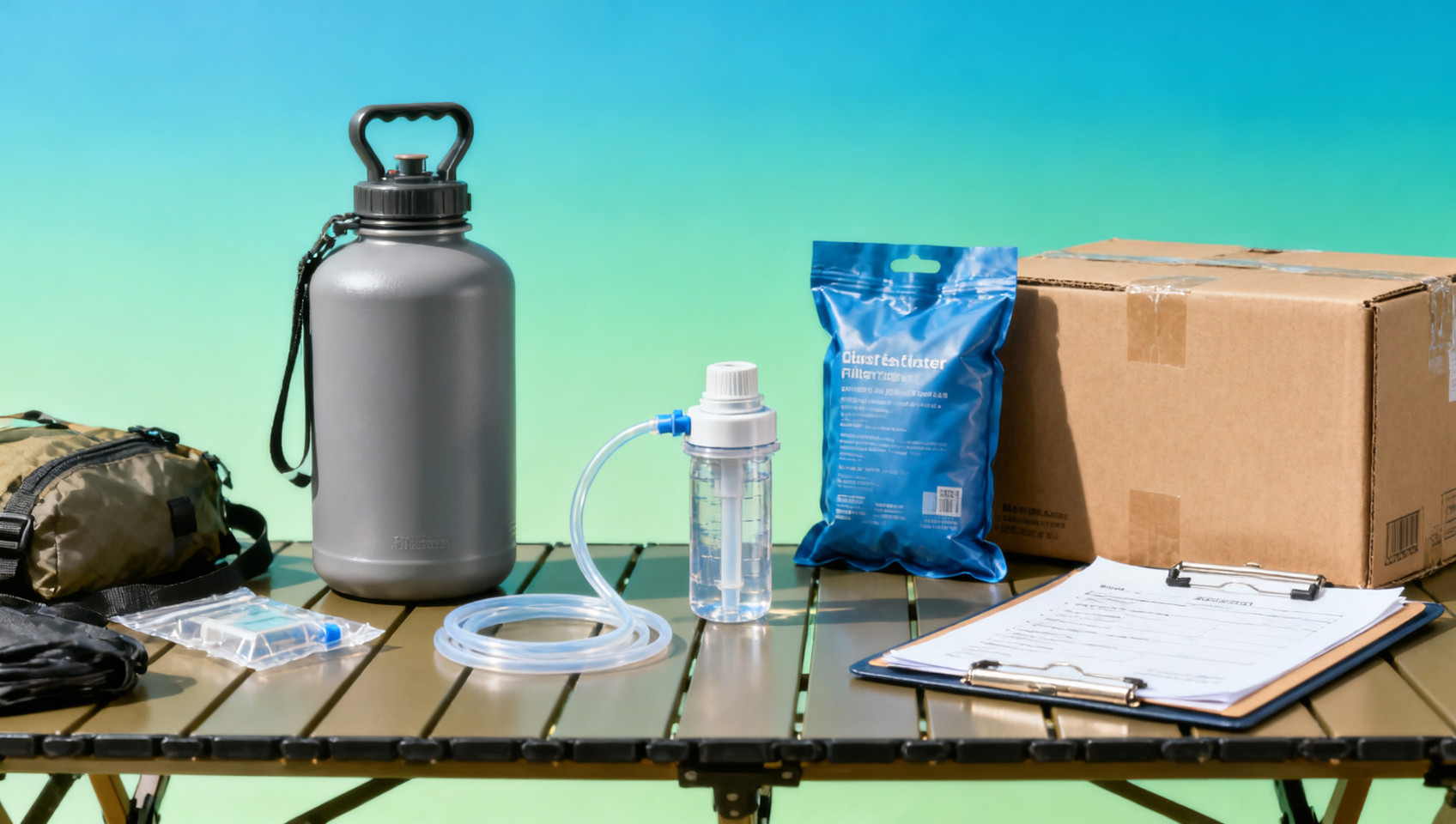 Supply chain insights for safer camping water products
