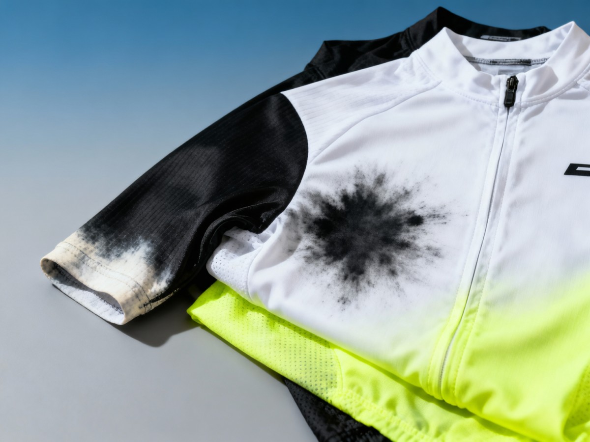 Custom cycling jerseys fading after three washes: The dye migration issue no supplier mentions upfront