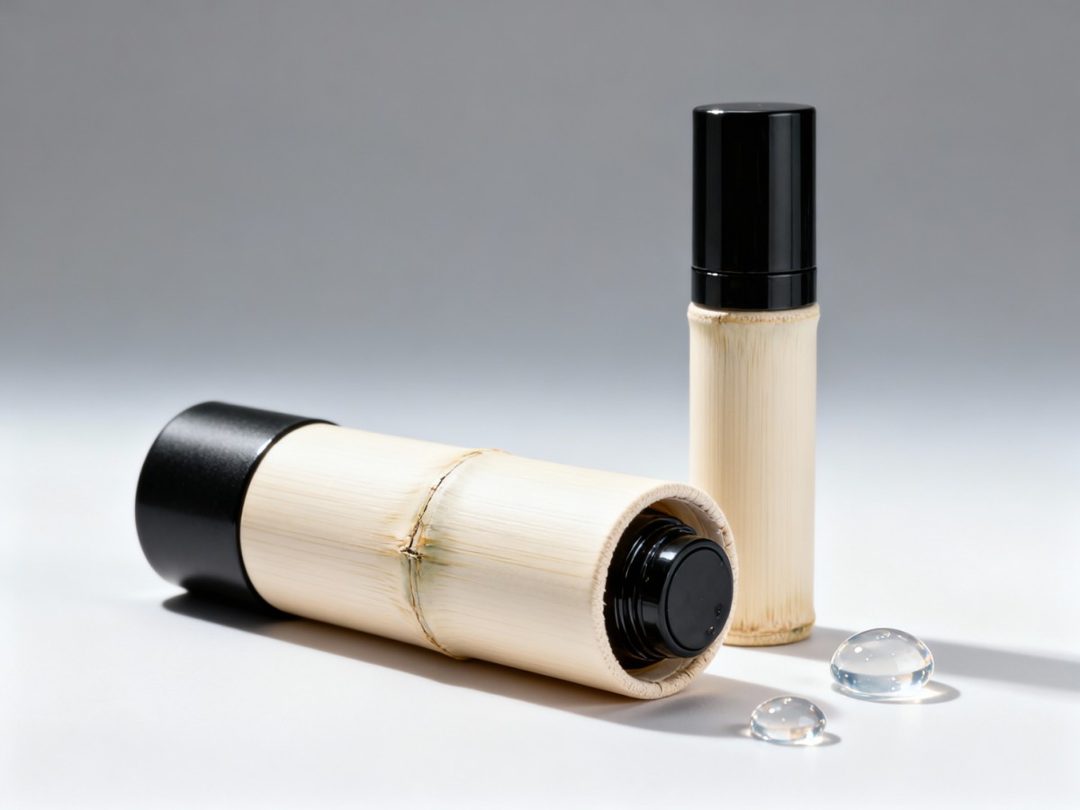 Bamboo cosmetic packaging that passes drop tests—without compromising shelf appeal