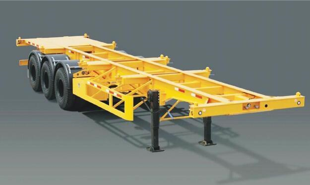 SINOTRUK 3 AXLES SKELETON TRAILER