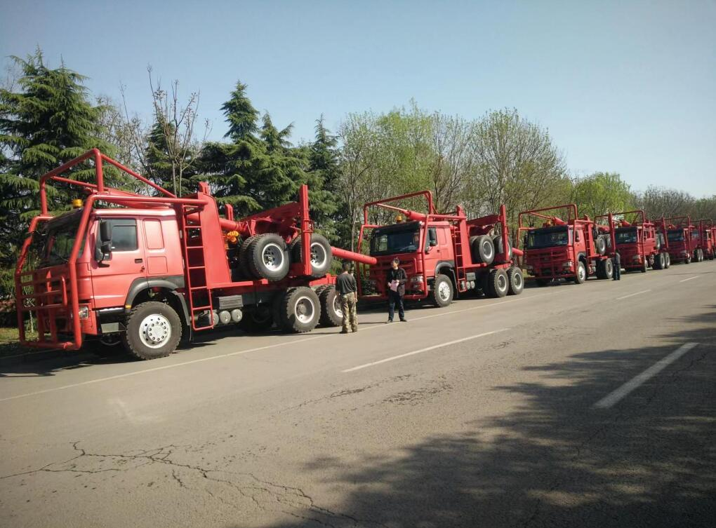 SINOTRUK HOWO 6X4 LOGGING TRANSPORTATION TRUCK