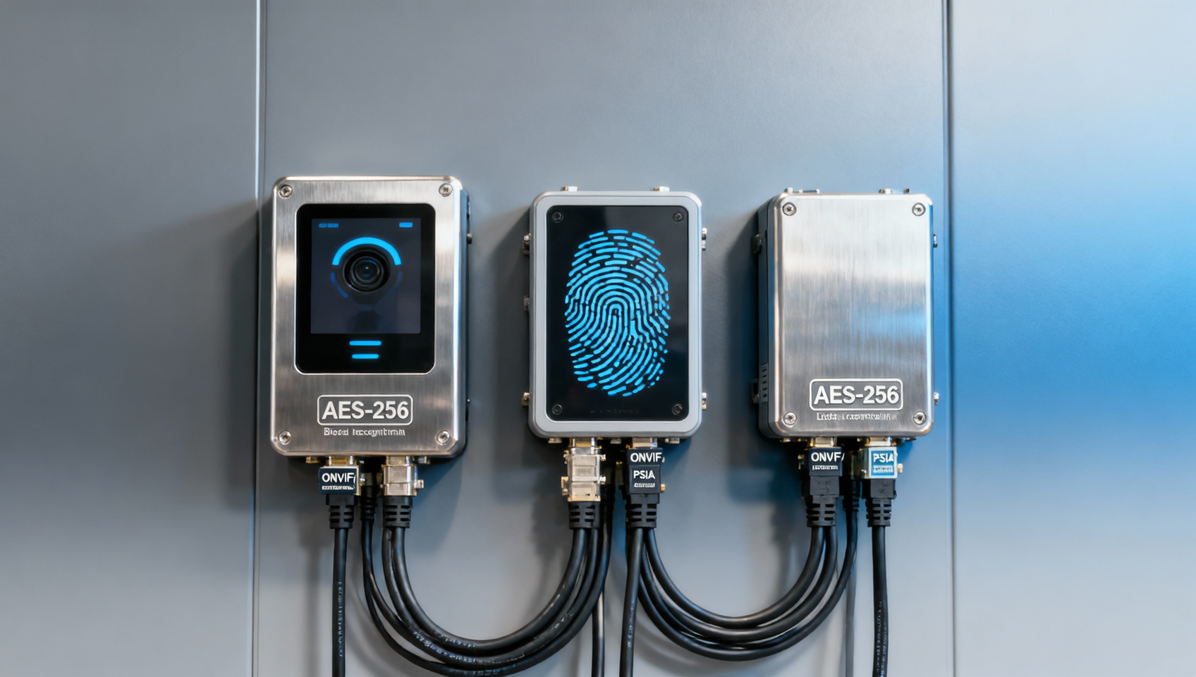 How do biometric access control systems scale across multi-site enterprise deployments while maintaining GDPR and CCPA compliance?