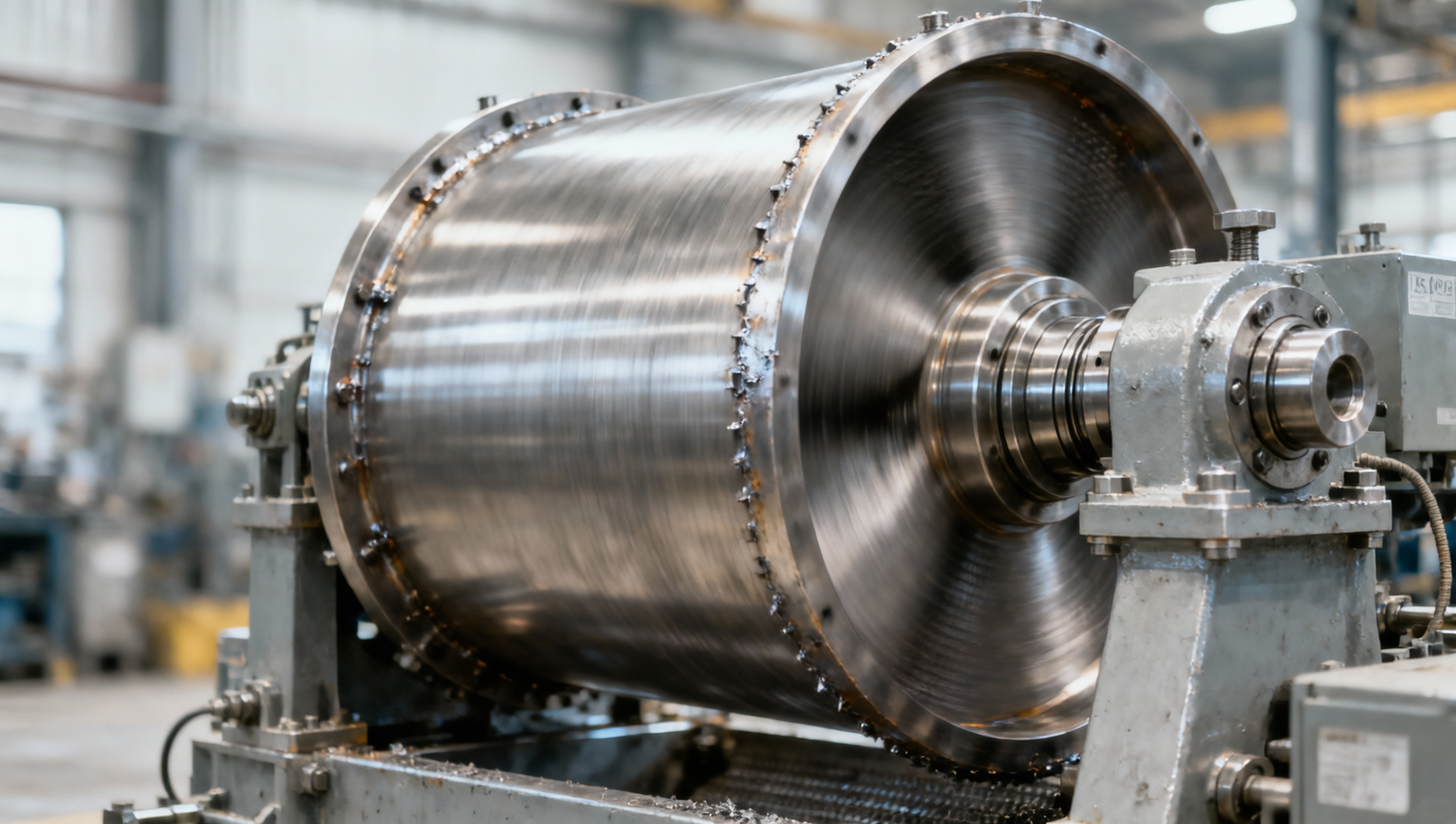 Trommel screen wholesale units vibrating excessively at 1200 rpm—bearing preload or drum roundness?