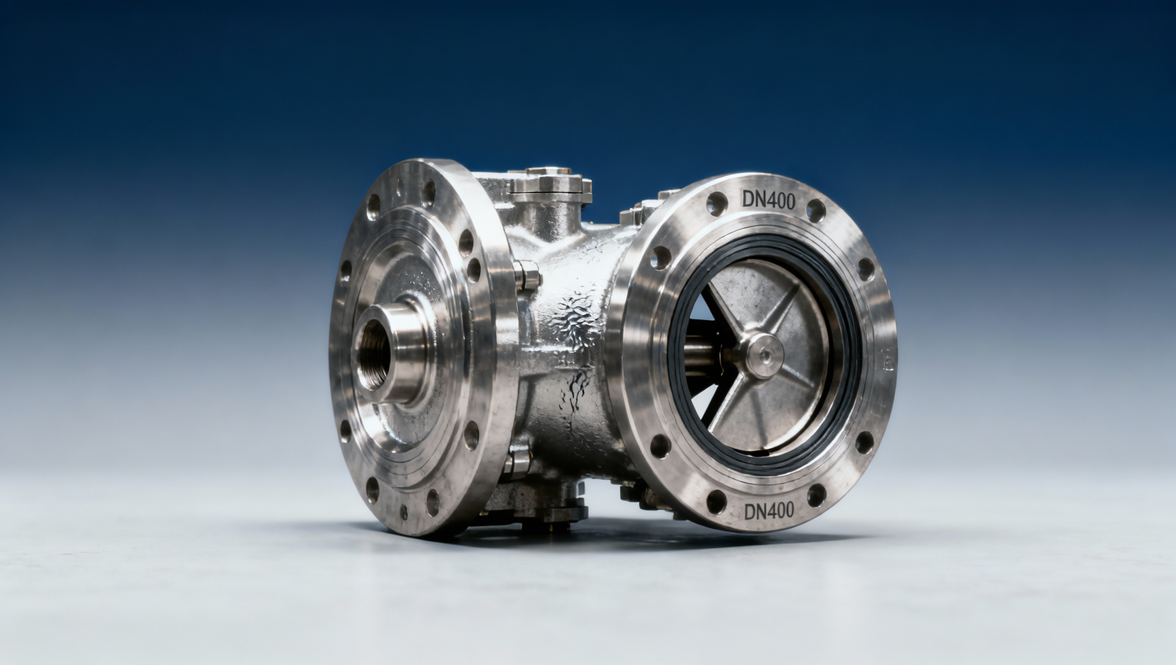 Butterfly valves wafer type vibrate at certain frequencies — resonance risk increases with larger diameters