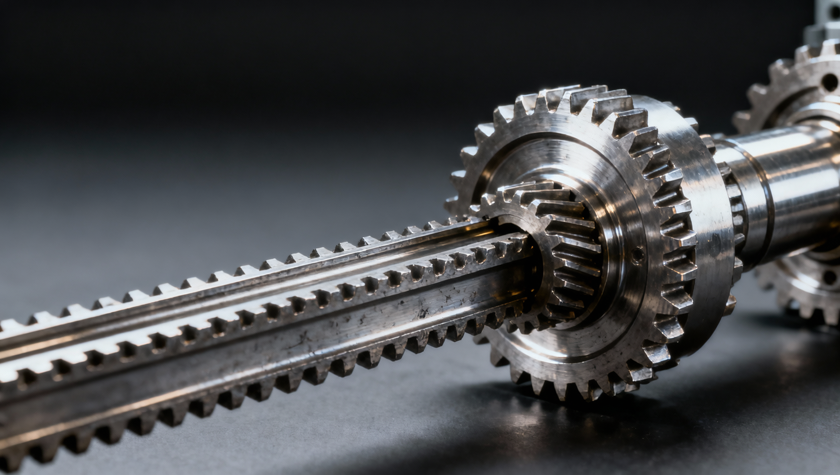 Gear rack and pinion systems jump teeth under sudden load reversal — inertia mismatch explains most unexpected skips