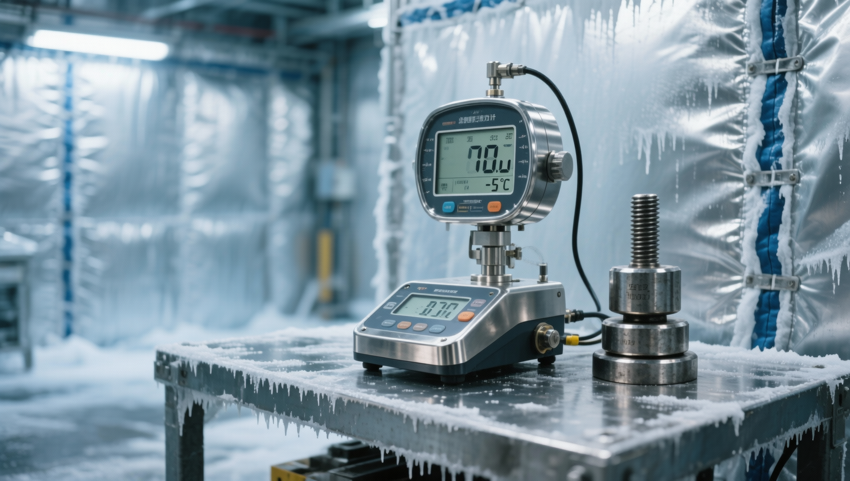 Digital force gauge battery life shrinks sharply below 10°C—do specs reflect real use?