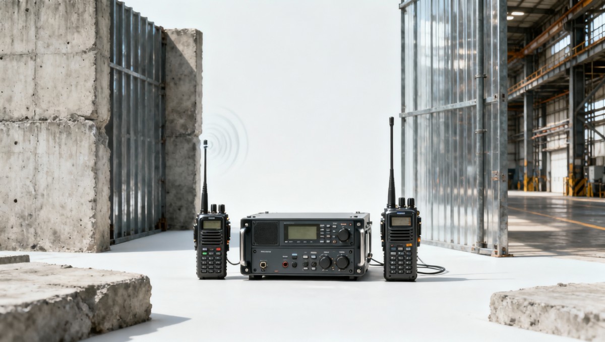 Wireless intercom systems drop audio in buildings with thick walls