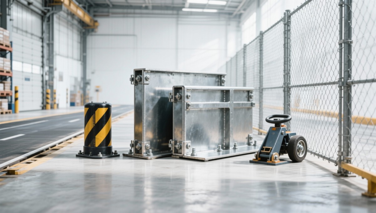 Heavy duty corner guards often fail at the mounting points