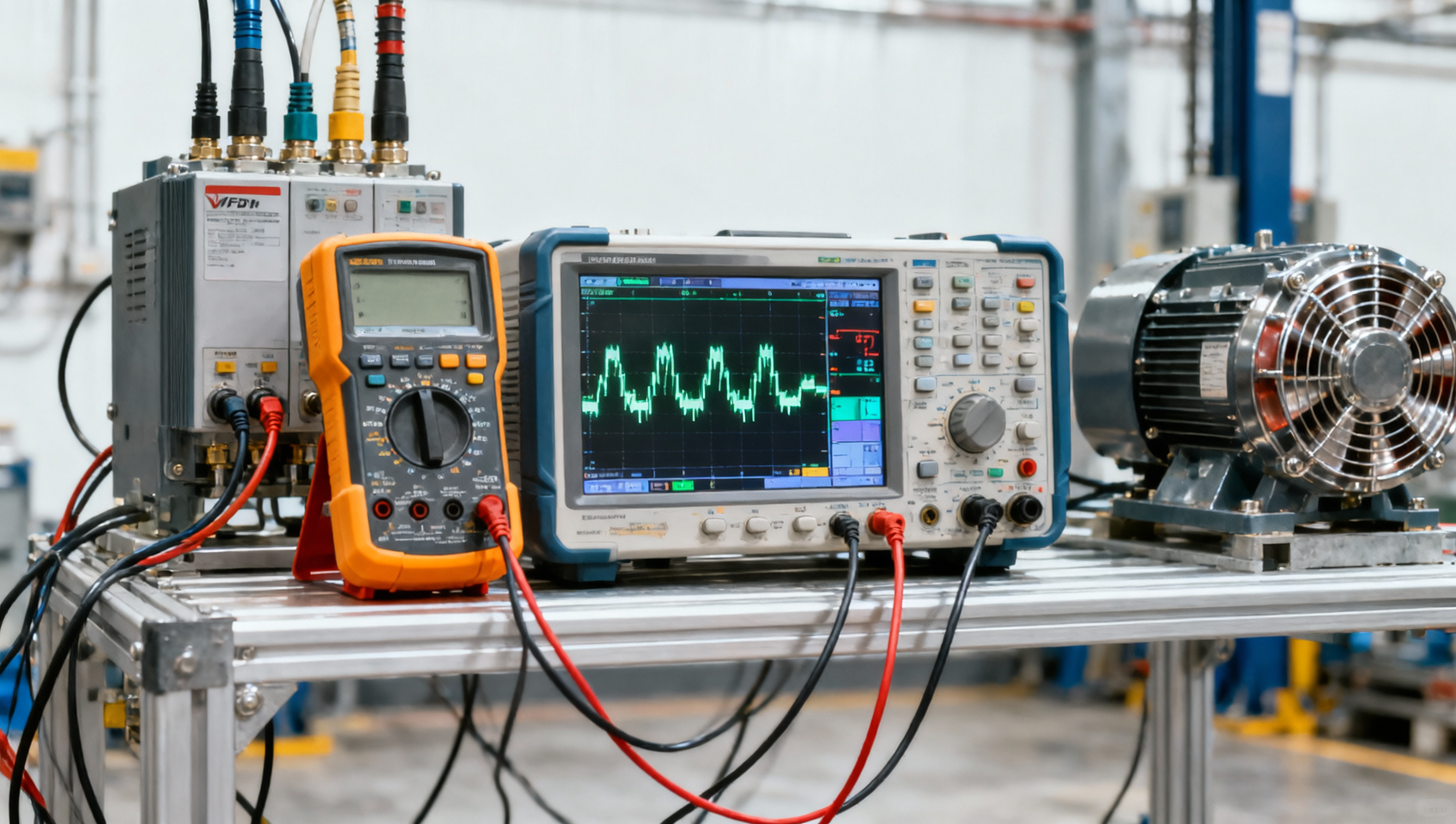 How accurate is a true RMS multimeter on VFD signals?