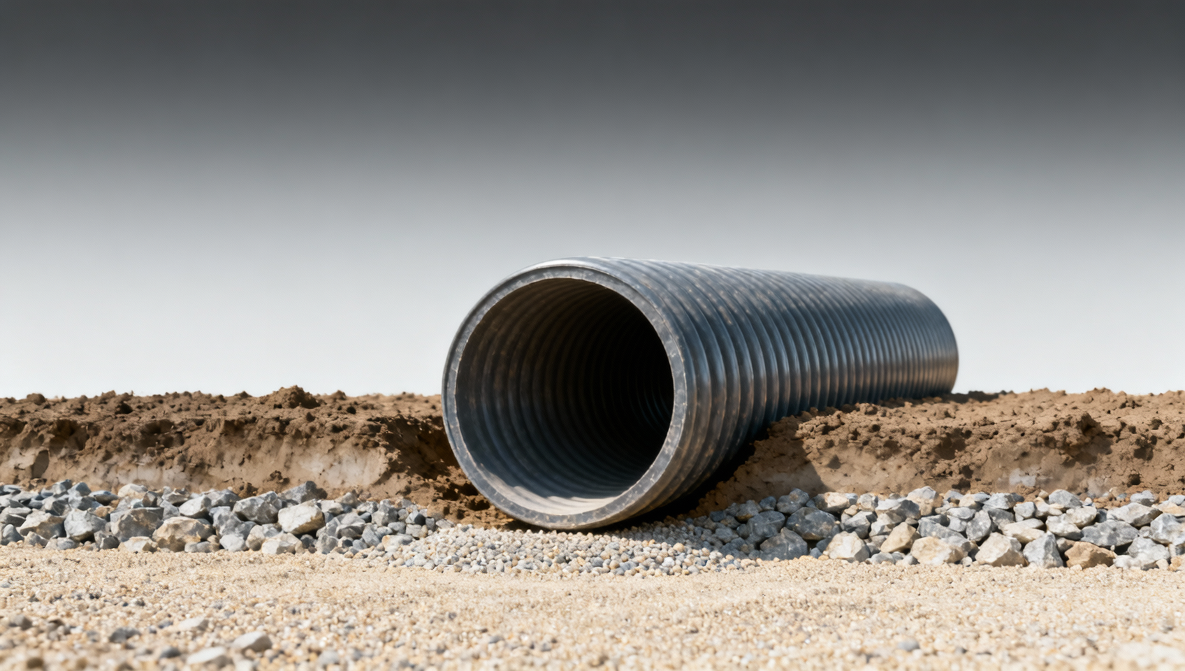 HDPE corrugated pipes deform under backfill load — is your trench compaction sequence correct?
