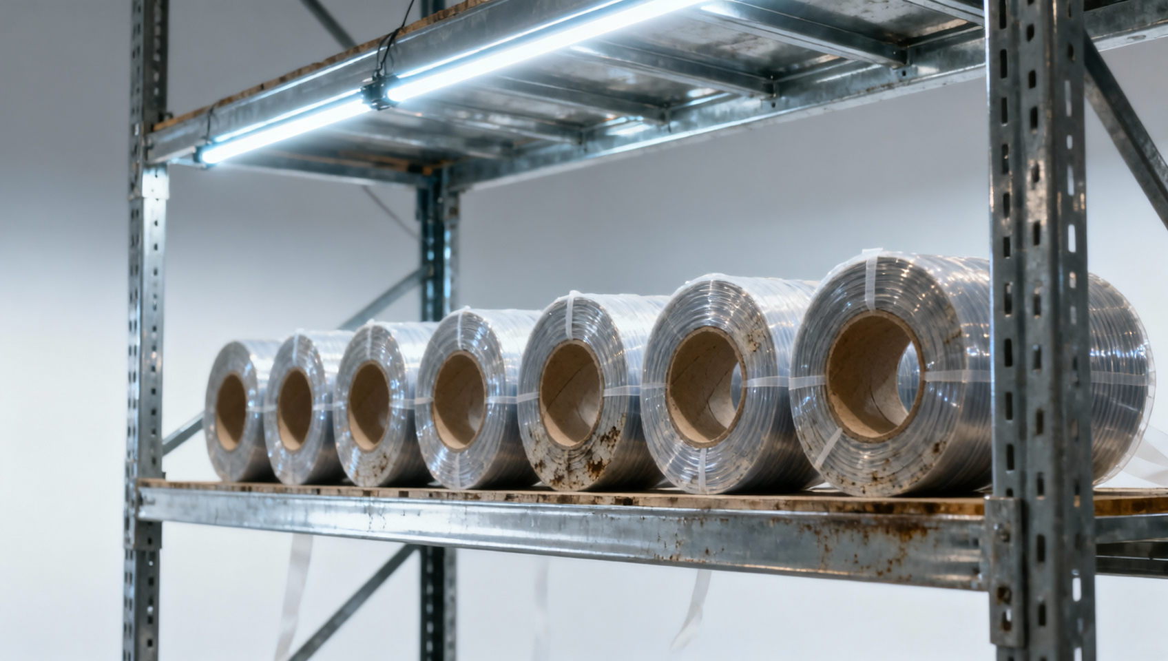 Nylon cable ties bulk shipments degrade under UV exposure — is your warehouse lighting accelerating hydrolysis?