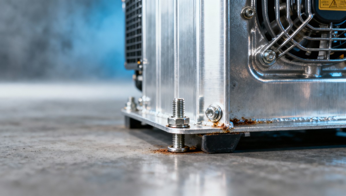 Diesel generator canopy corrosion starts before commissioning — are your mounting fasteners accelerating it?