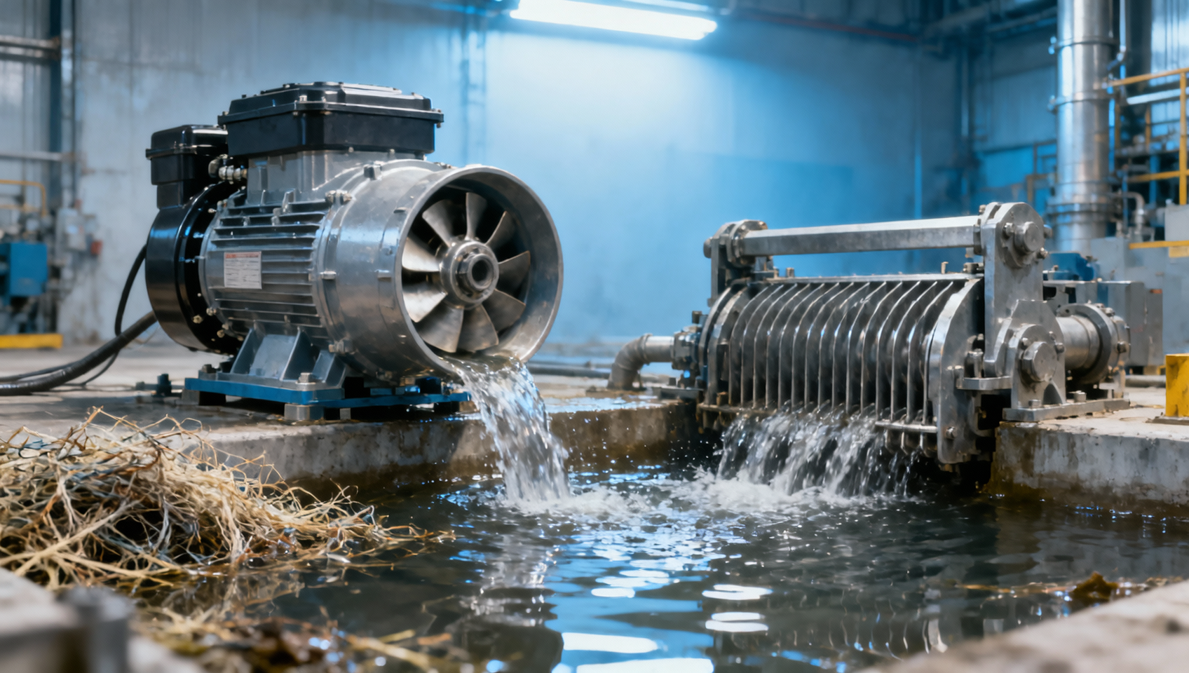 Submersible sewage pumps fail early when ragging risk is underestimated