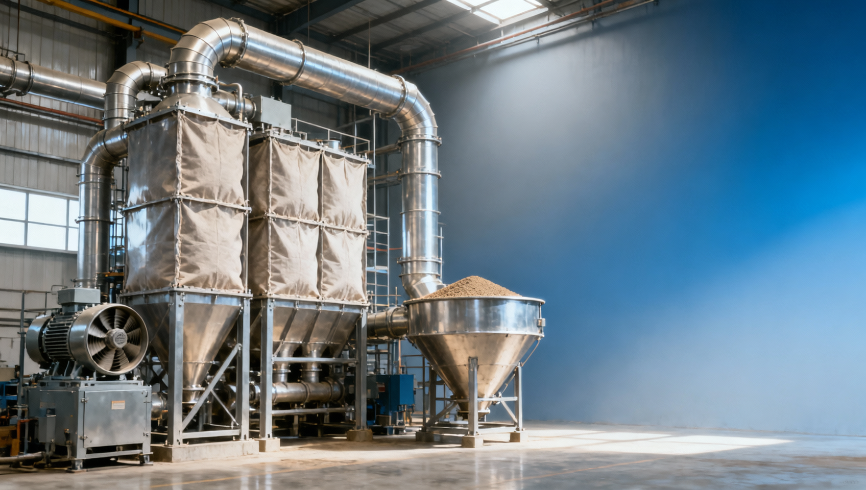 An industrial dust collector that looks oversized may still underperform