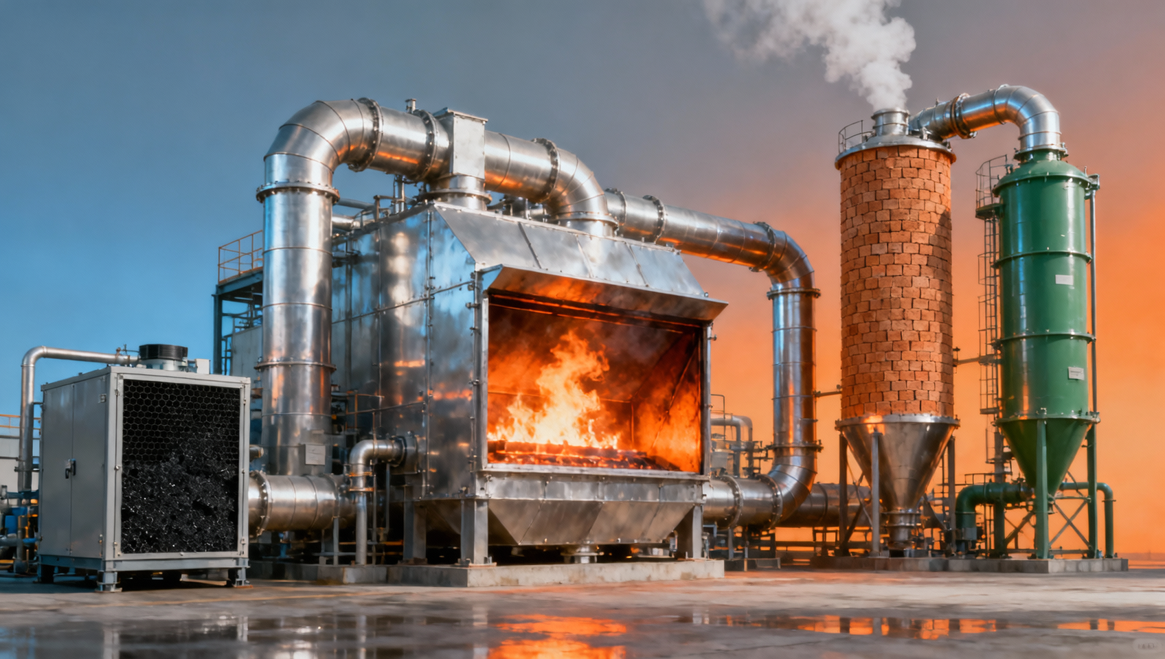 Regenerative thermal oxidizer RTO payback changes with VOC fluctuation Regenerative thermal oxidizer RTO payback changes with VOC fluctuation