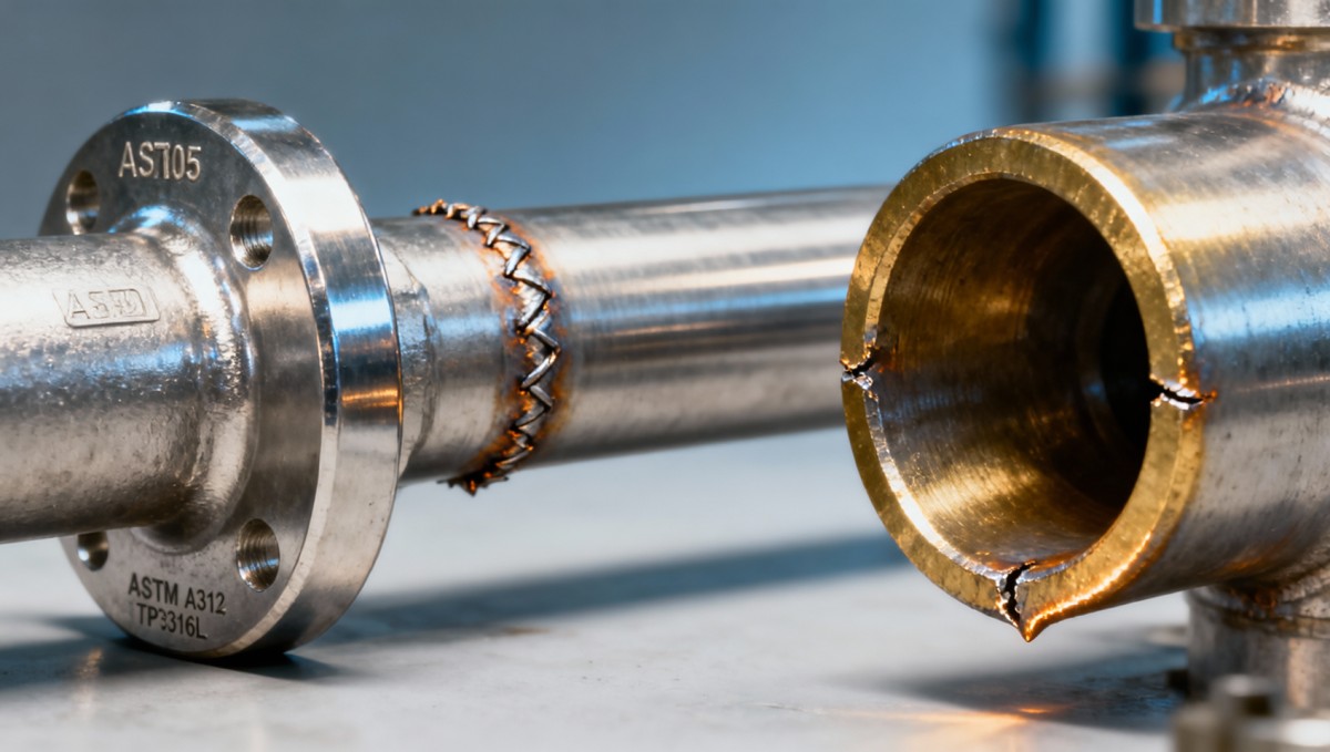 Slip-on flanges: When does lack of neck reinforcement cause weld cracking?