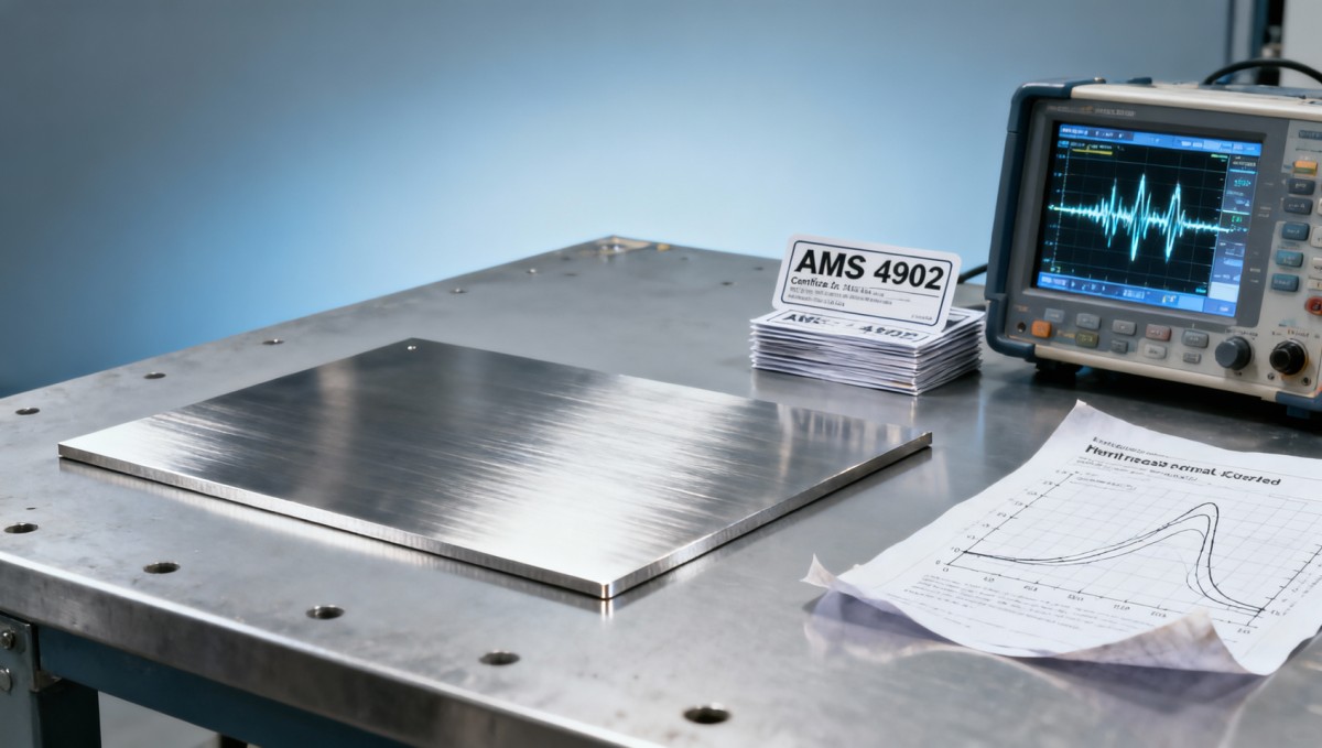 Titanium Grade 2 sheet: Is mill test report enough for aerospace use?