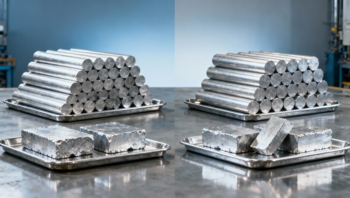 Aluminum ingots bulk vs. cast bars: Which delivers better yield for extrusion?