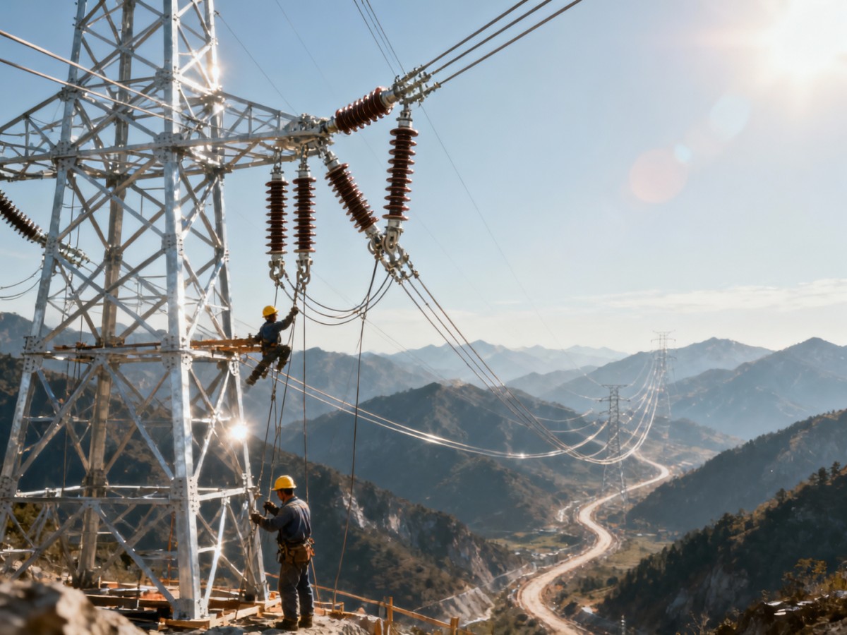 Baoshan-Southern Shaanxi Power Grid Optimization Project Enters Wiring Phase: 330kV Line Construction Accelerates, Driving Domestic High-Voltage Insulator, Fittings, and Tower Orders