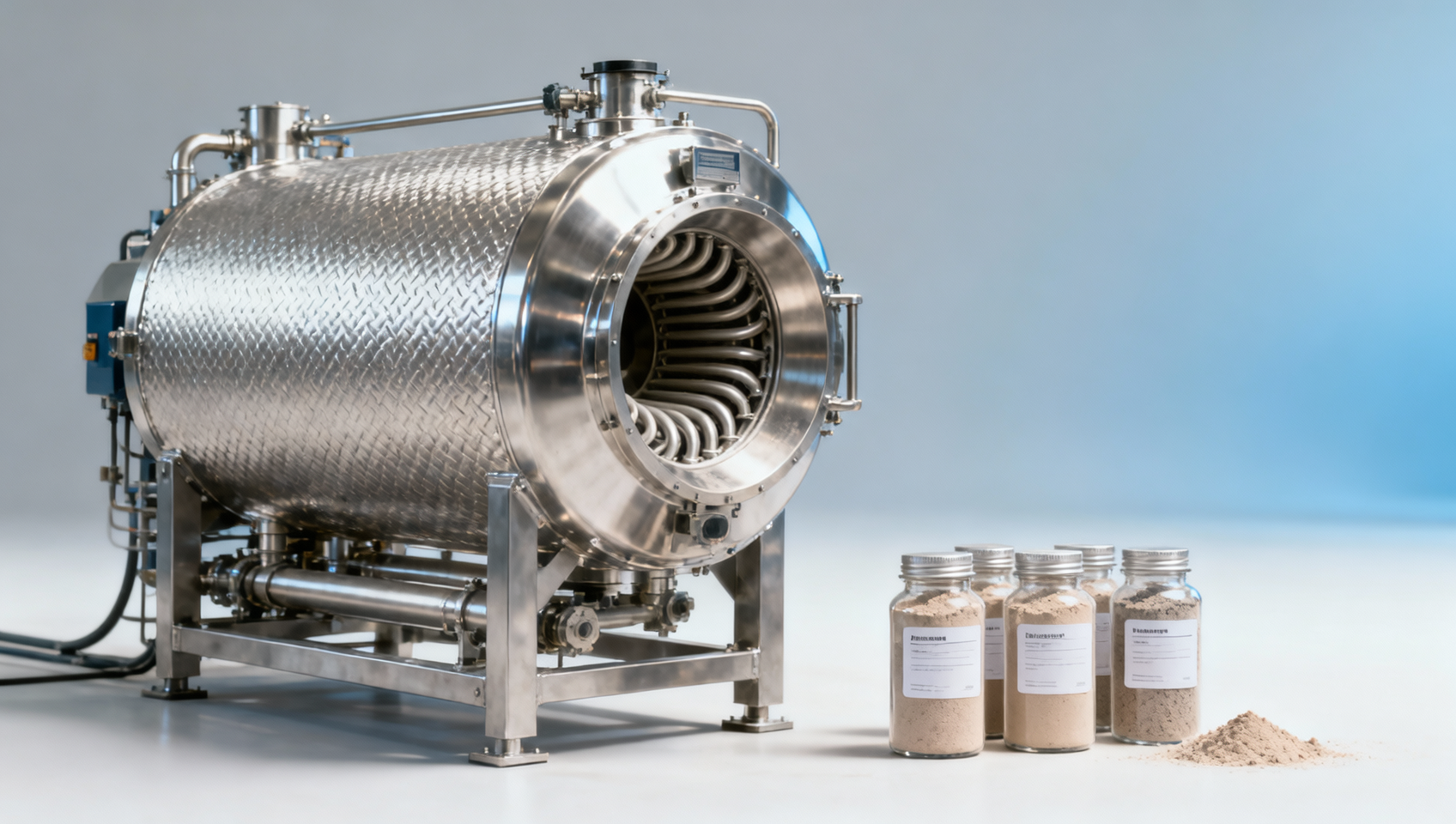 Sustainable materials drying tech: Why indirect steam dryers outperform direct gas in powder consistency tests