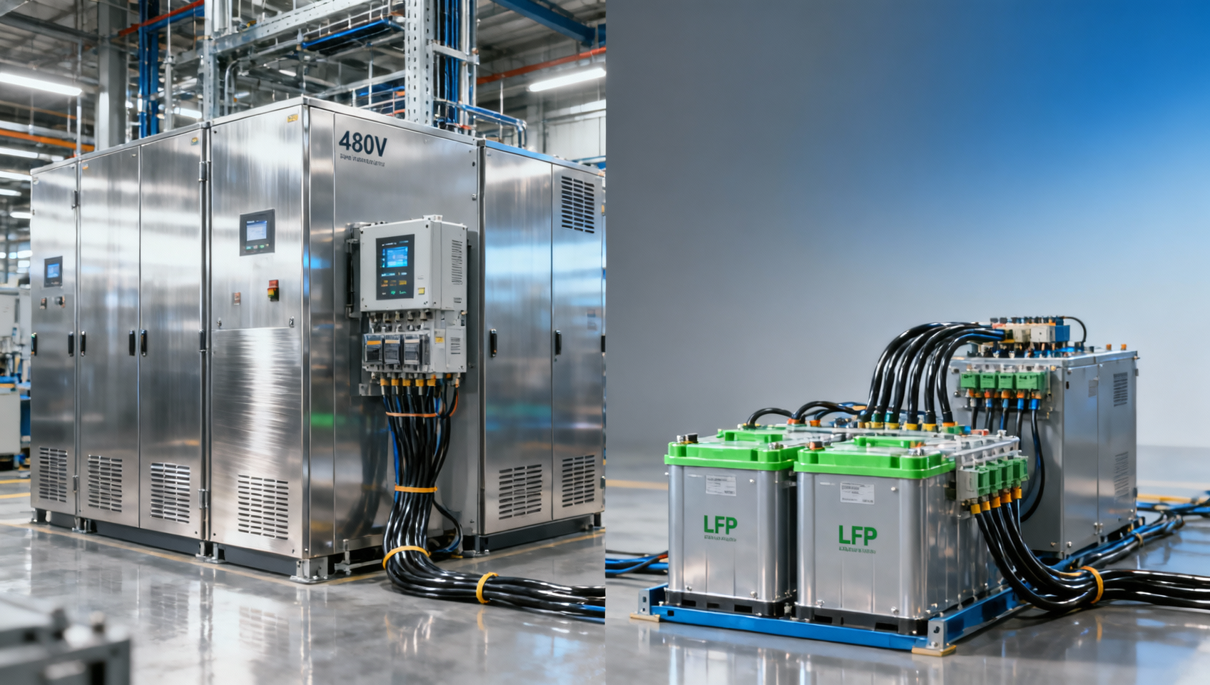 Green energy integration for manufacturing: What voltage stability issues arise with on-site solar + battery buffers?