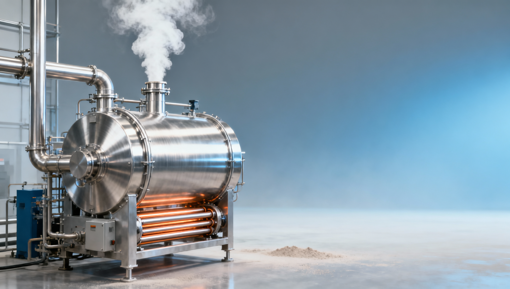 Sustainable materials drying tech: Why indirect steam dryers outperform direct gas in powder consistency tests