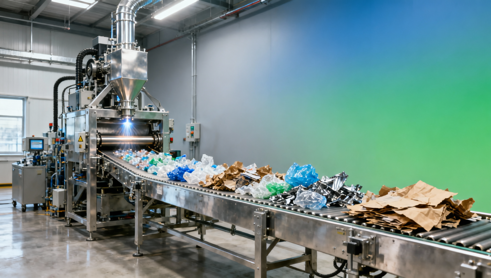 Recycling industry equipment news amid weaker recovered material prices