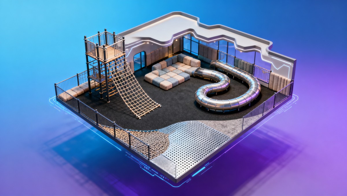 Indoor Playground Layouts That Reduce Noise Transfer Without Soundproofing Materials