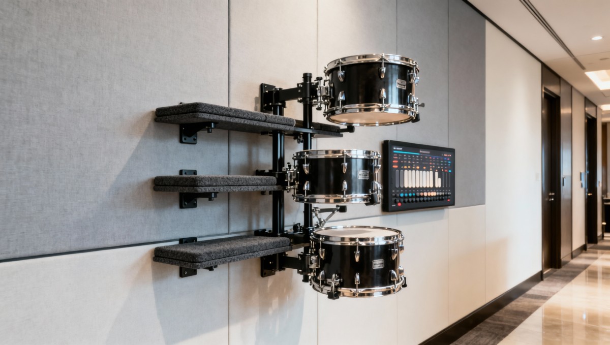 Percussion Instruments in High-Traffic Hotel Corridors: Mounting Solutions That Prevent Damage