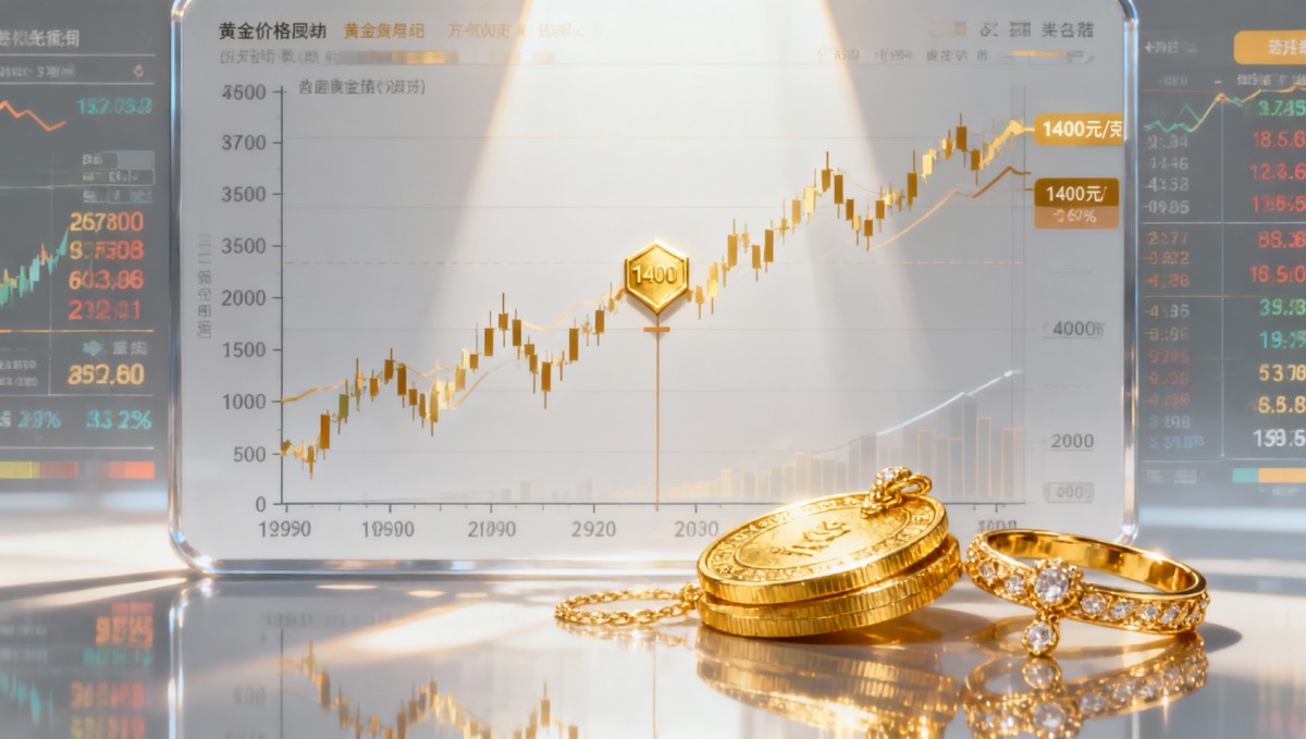 International Gold Price Rebounds to 1400 Yuan|Gram: Daily Surge of 66–68 Yuan in Chow Tai Fook and Chow Sang Sang Jewelry Quotes, Rising Costs and Pricing Pressure for China