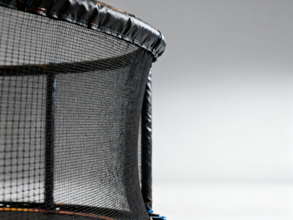 Trampoline park netting that looks premium—until the third season