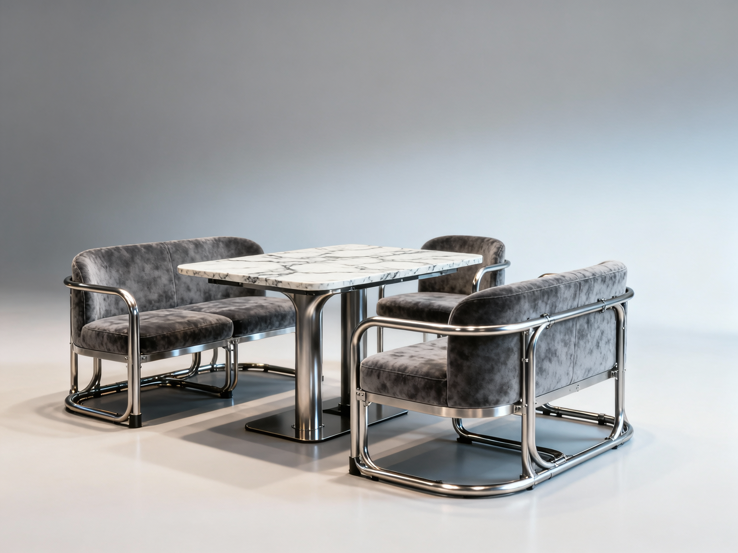 Restaurant furniture ordered for 'luxury aesthetic'—then reconfigured three times before opening