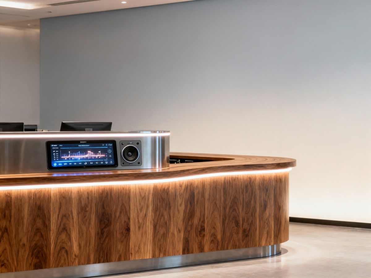 Hotel reception furniture that ships on time—then arrives with mismatched wood grain batches