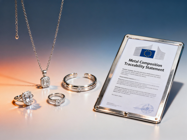 EU Draft Regulation: Mandatory 'Metal Composition Traceability Statement' for All Imported Jewelry from Q4 2026