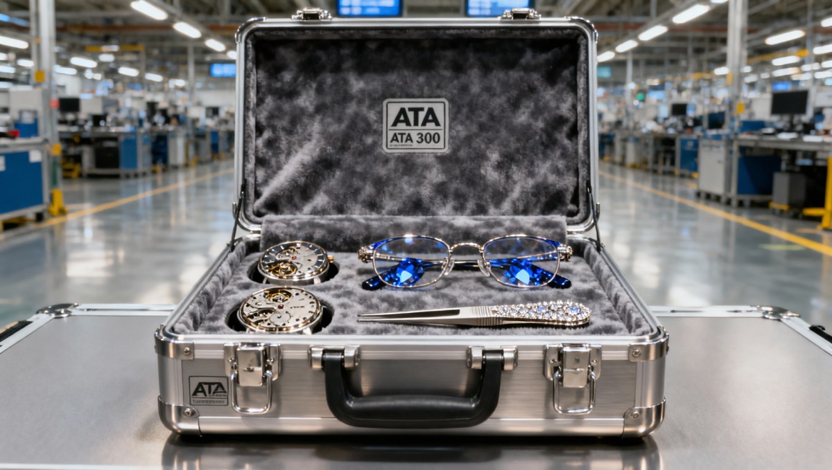 Instrument cases built for air freight — not just showroom aesthetics