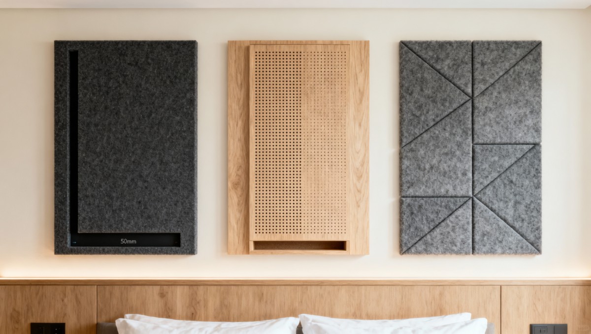 Do acoustic panels really cut hotel room noise—or just look good?