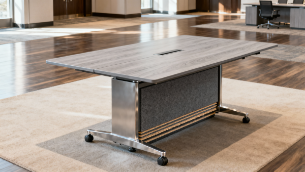Hotel tables with integrated acoustic underlays: Real performance or just a spec sheet highlight?