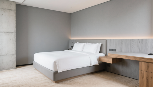 How hotel room furniture layout affects sound travel more than material choice