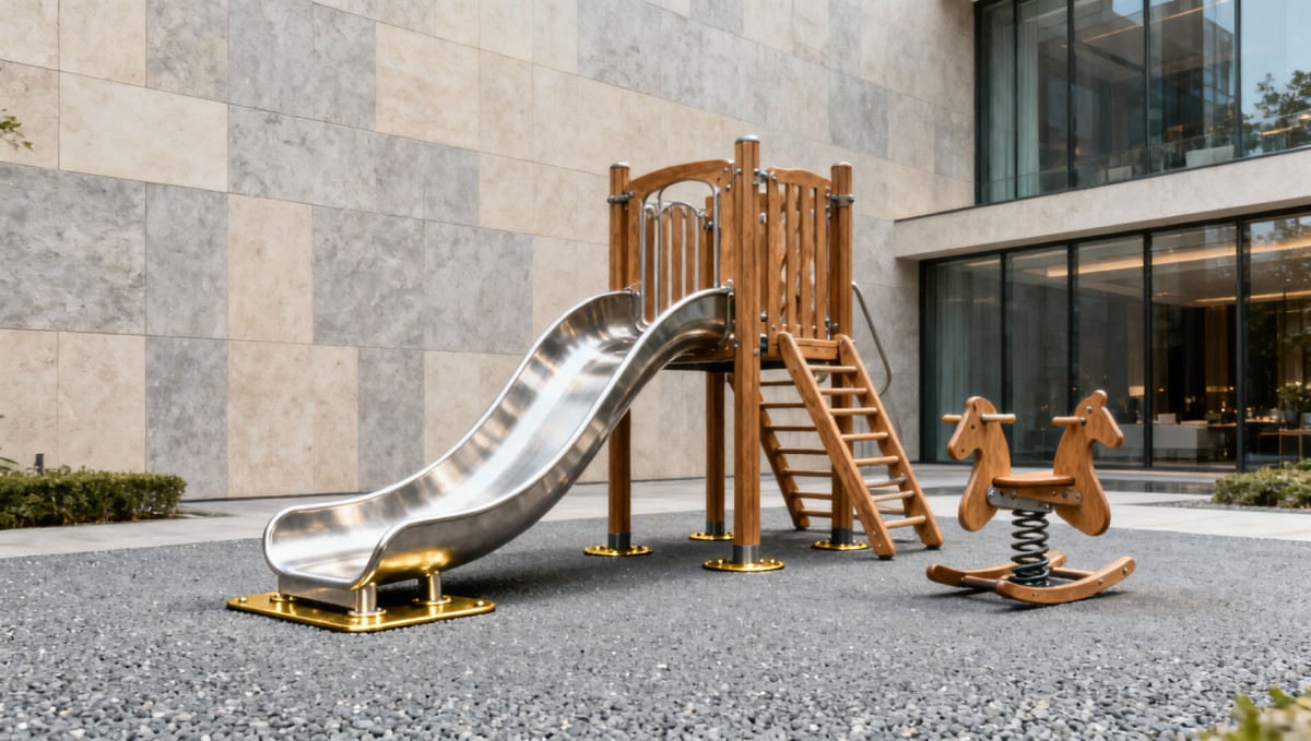 Outdoor play structures made for hospitality settings: Are they tested for low-frequency vibration transfer?